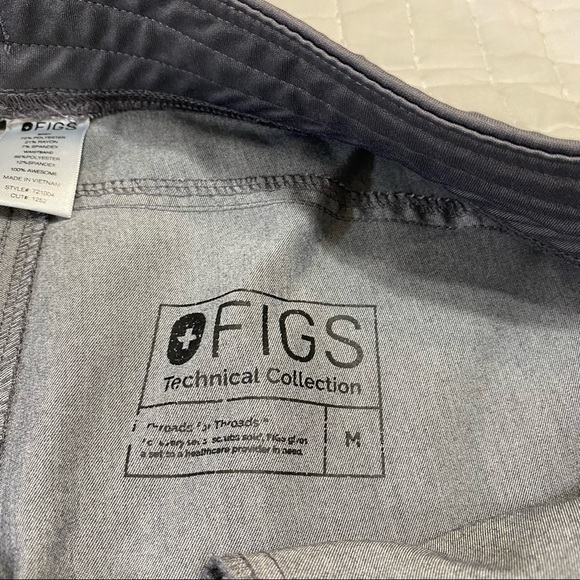 Figs Kade Cargo Scrub Pants Graphite Grey Sz Medium - Picture 6 of 14